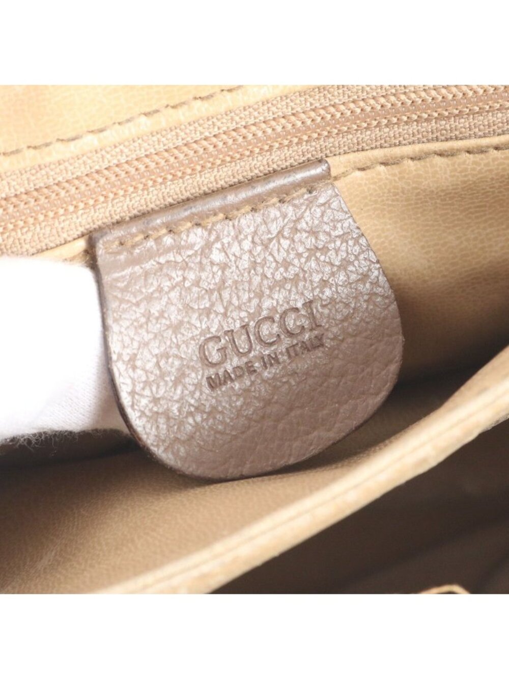 Gucci Vintage GG Supreme Sherry Line Leather Shoulder Bag - Picture 8 of 10